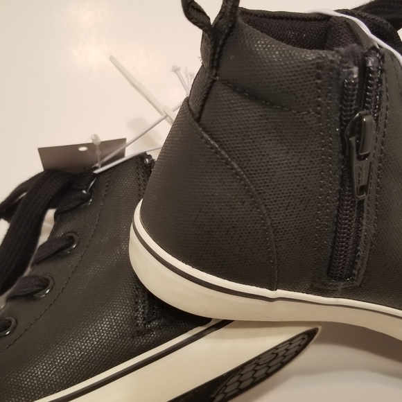 Cat & Jack Hi-Top Sneakers with Zipper - Picture 3 of 5
